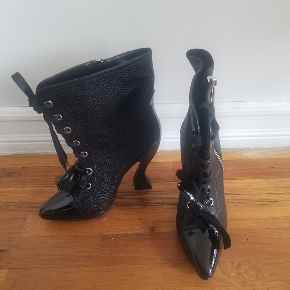 LOEWE Lace Up Boot - Black 41 - Picture 3 of 11